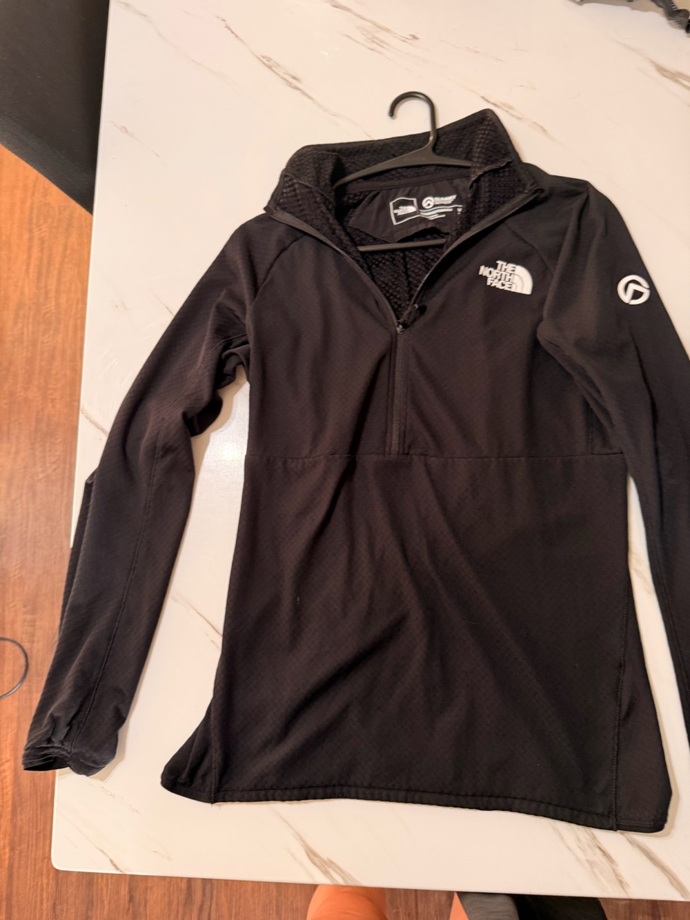 The North Face Black Sherpa-Lined Zip Hoodie